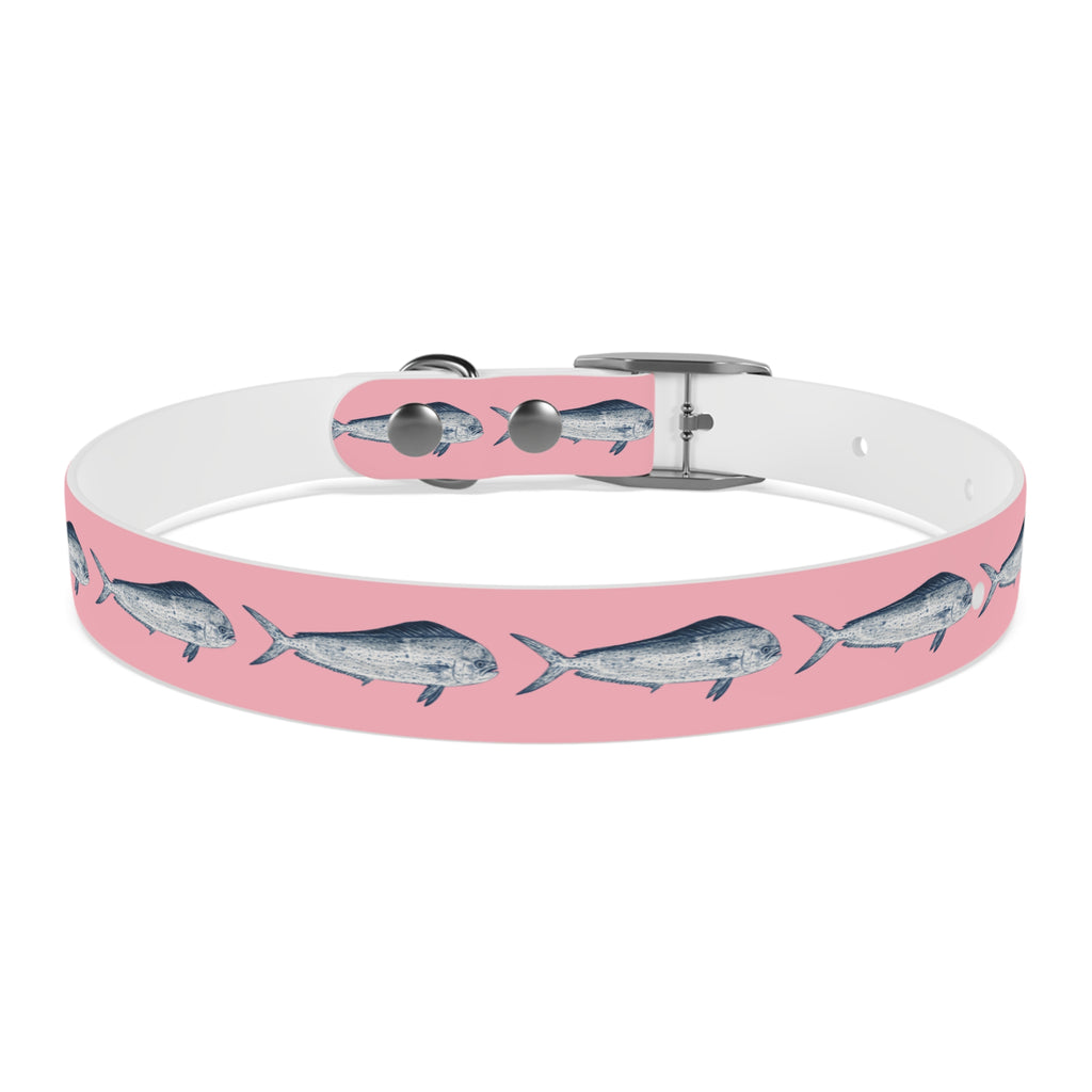 Mahi Gyotaku-Inspired Pet Collar