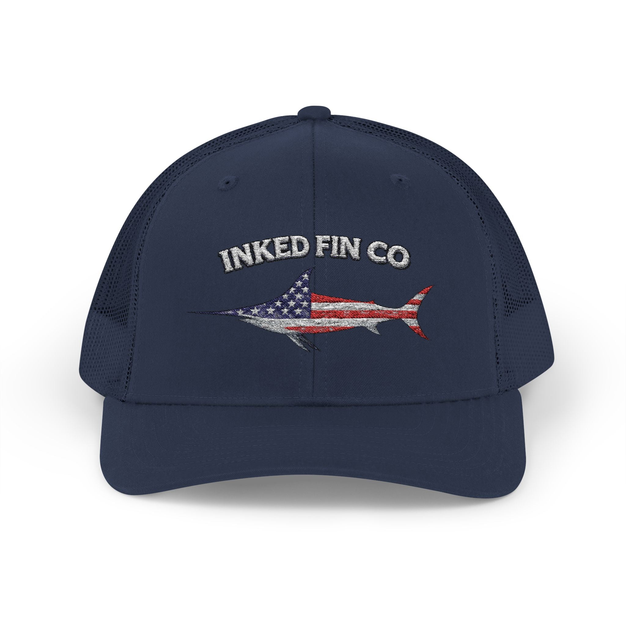 Patriotic Swordfish – Inked Fin Co. Heritage Series (Embroidered)