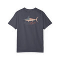 Patriotic Swordfish — Inked Fin Co. Graphic Crew Tee