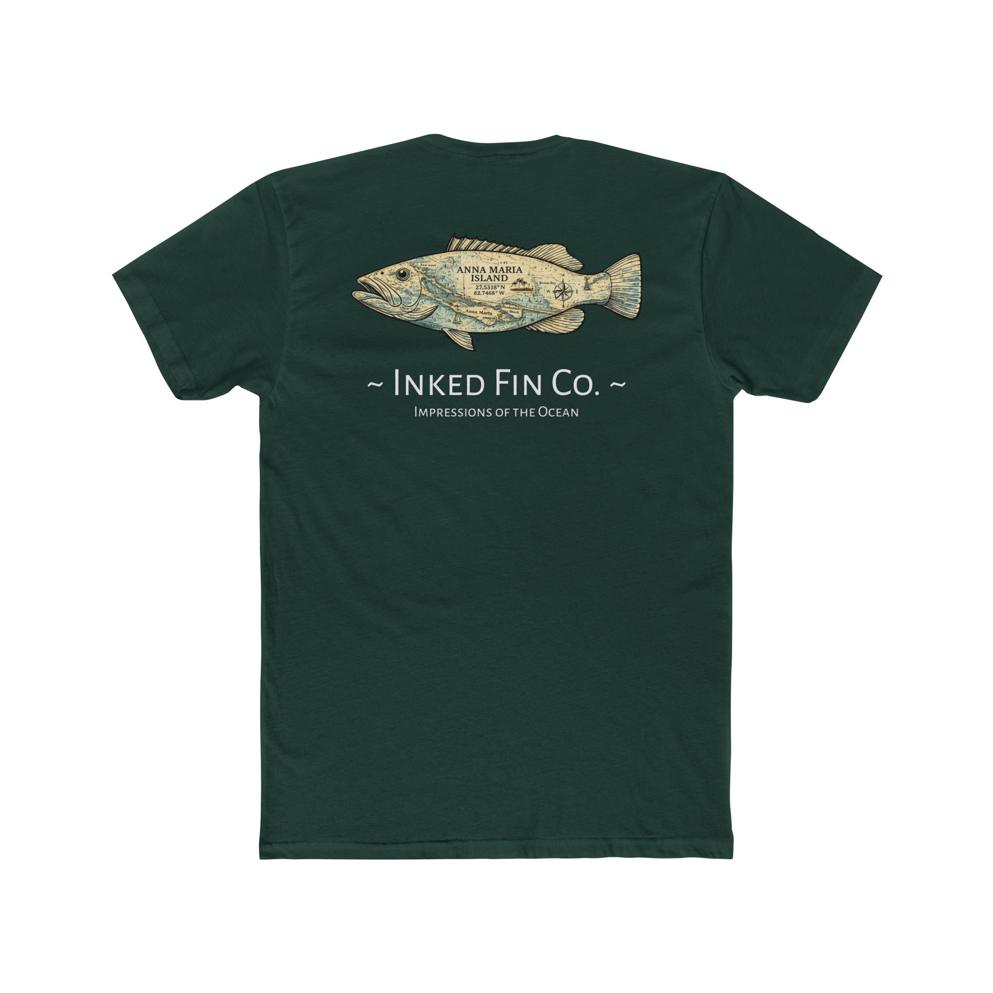 Chart Grouper — Inked Fin Co. Graphic Crew Tee