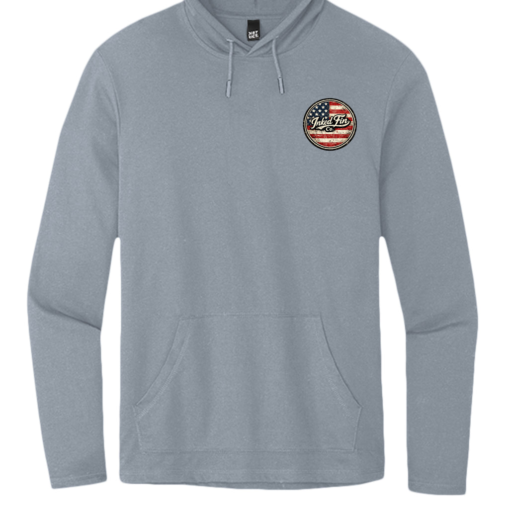 Flint Blue Heather - DT571 - FRONT
