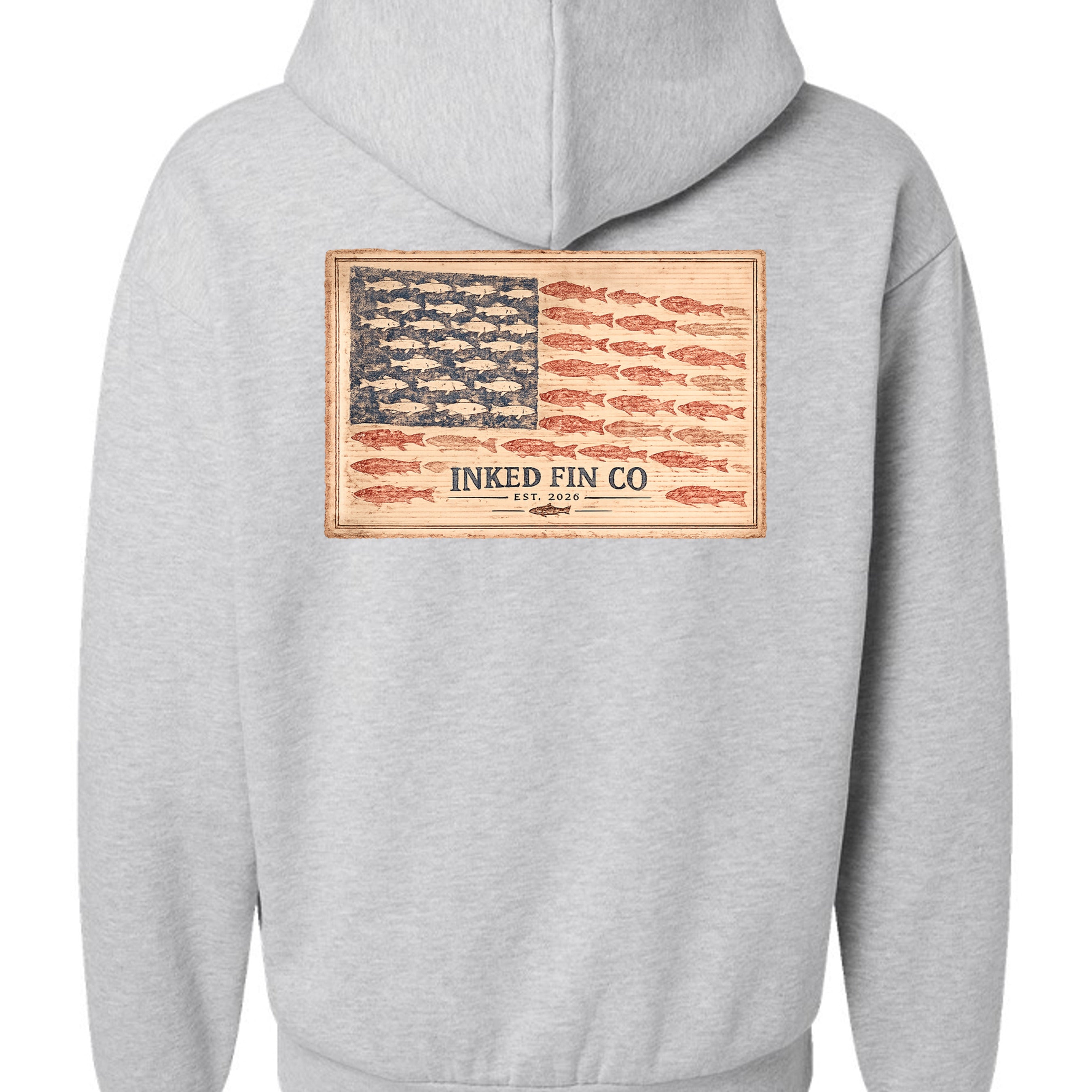 Grey Heather - IND280SL - BACK
