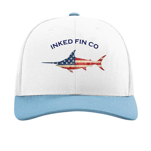 White/ White/ Columbia Blue