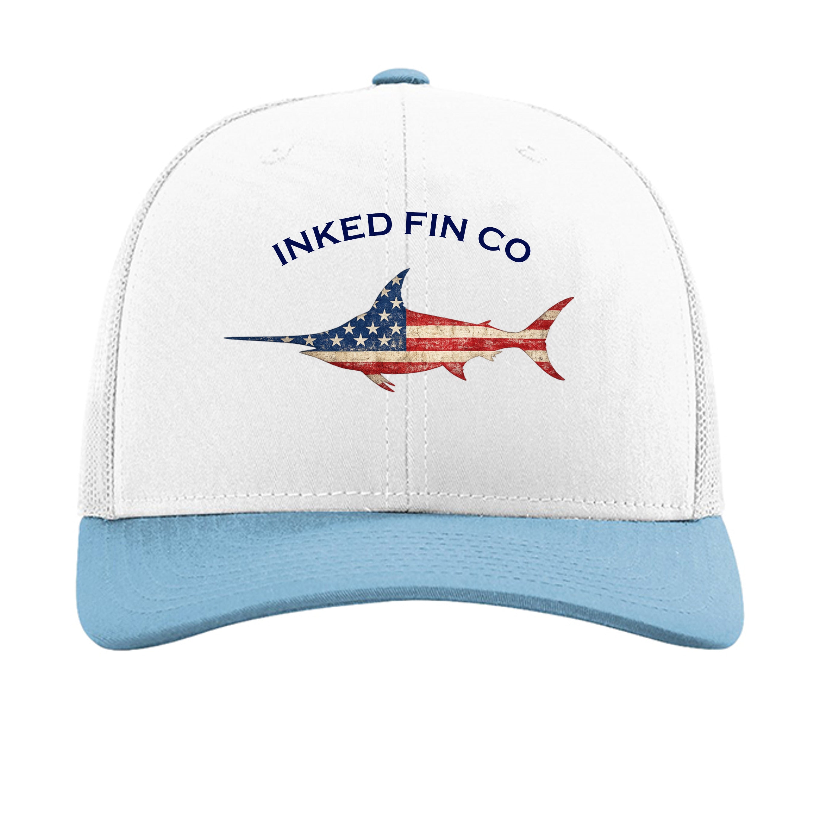 White/ White/ Columbia Blue - 112 - FRONT