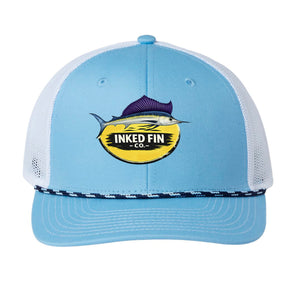 Columbia Blue/ White