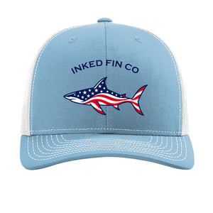 Columbia Blue/ White
